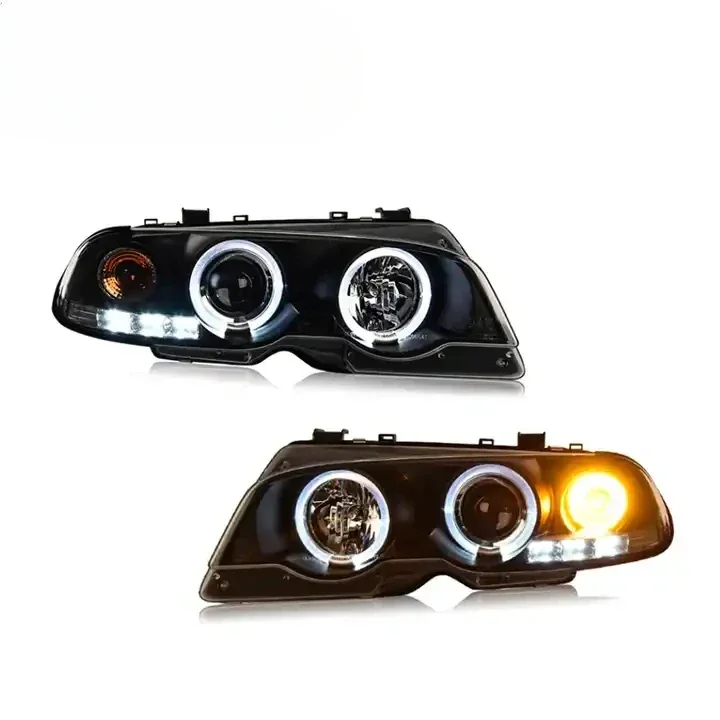 Car Accessories For BMW 3 Series E46 2000-2007 Headlights New LED Headlamp Lighting Systems