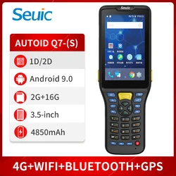 Seuic AUTOID Q7S Handheld Terminal PDA with Cold Grip Android GPS Bluetooth WiFi for Express Logistics Data Collection