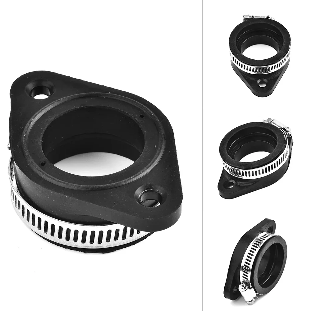 

32mm 34mm Carb Flange Intake Adapter Manifold Boot For Mikuni 30-34 Carburetors High Quality Rubber Motorcycle Parts