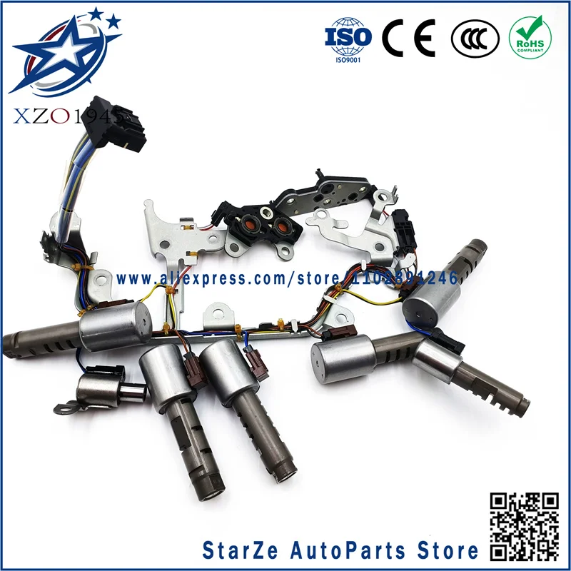 

High Quality FW6AEL Solenoid Valve With Wire Harness Pressure Switch 238740A For Mazda Transmission vulnerable parts spare parts