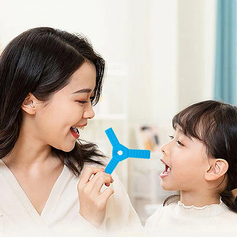 

1 Pcs Baby Teether Y Shape Sensory Chew Necklace With Rope Silicone Teeth Glue For Teething Autism Biting Chewing Baby Care