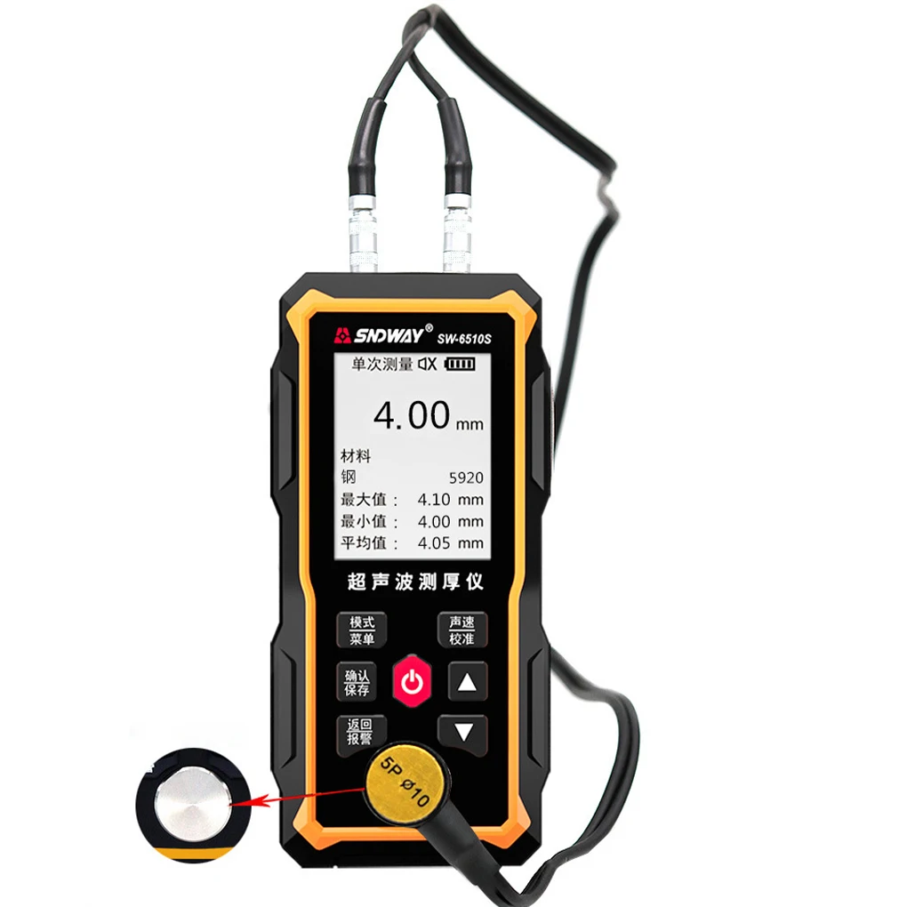 

Fast Response Thickness Gauge Tester Accurate Results Wide Application Durable Materials Car Tester SW-6510S