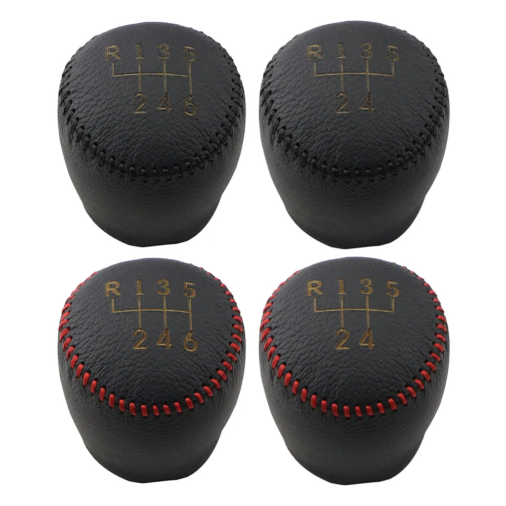 

5 6 Speed MT Leather Car Gear Shift Knob Collars Cover for Chevrolet Cruze Sedan Hatchback 2009 - 2015 Accessories