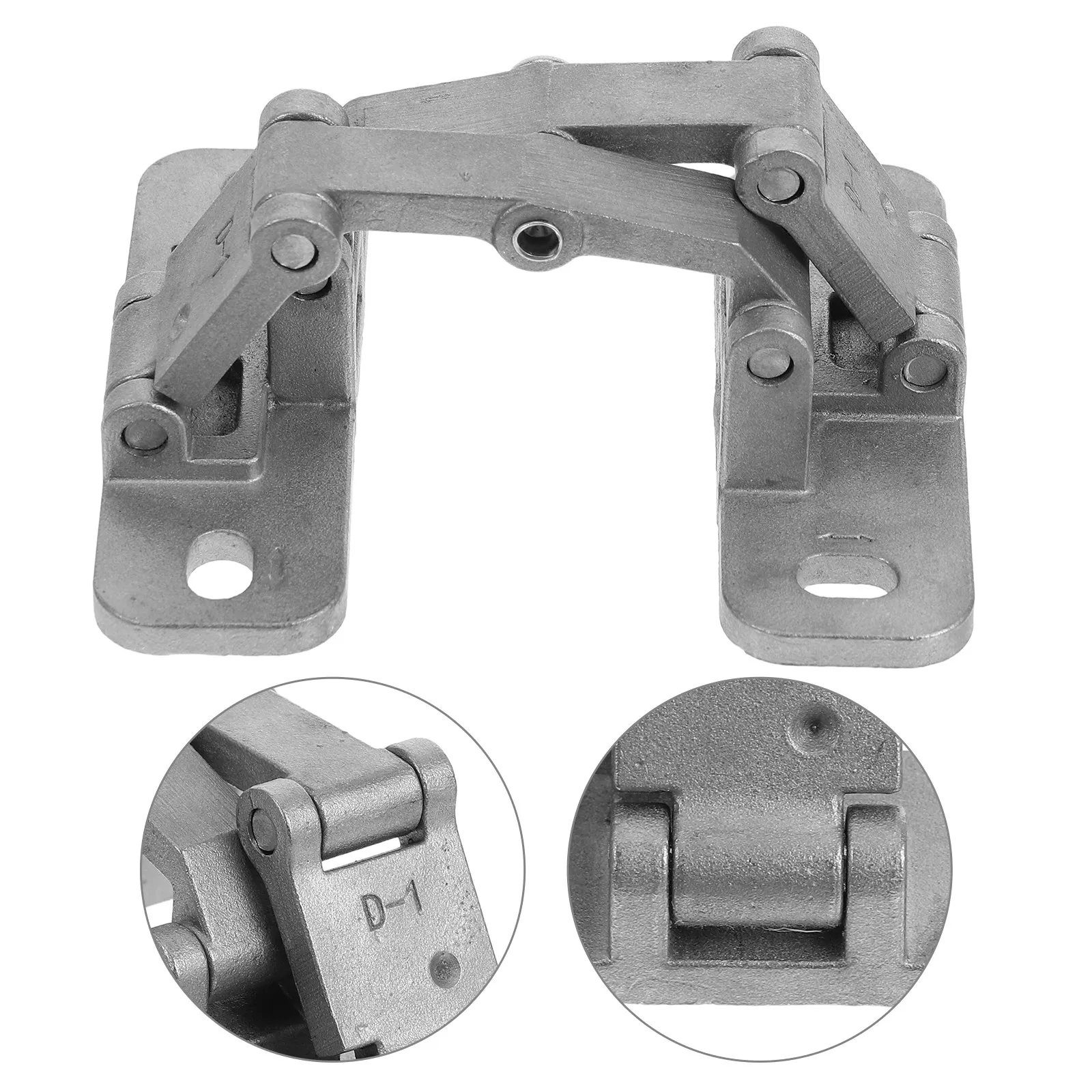 Invisible Door Hinge Heavy Duty Stainless Steel Concealed Hinge Noiseless Heat Resistant Cabinet Hidden Hardware for Indoor