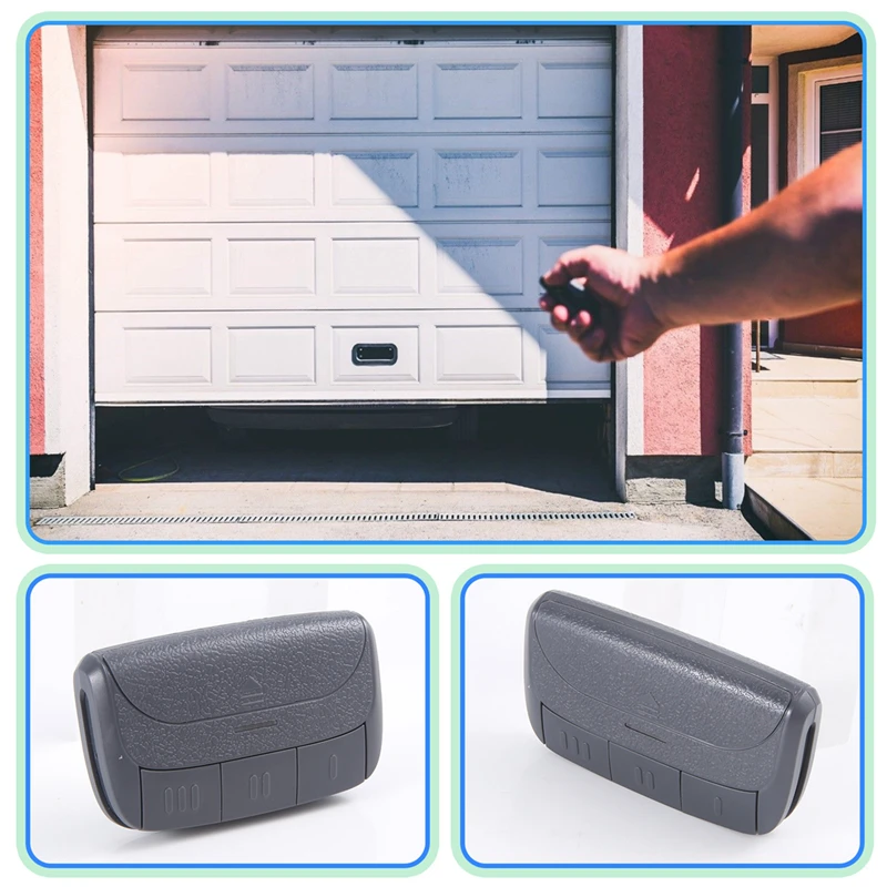Universal Gate Remote Control Garage Door Control 3 In 1 Multifrequency Remote 310-390Mhz Rolling Code Remote Control-AT81