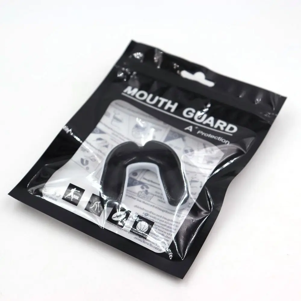 

Durable Basketball Boxing Rugby Youth Children Eva Teeth Protector Adults Mouthguard With Plastic Case Box Sports Mouth Guard