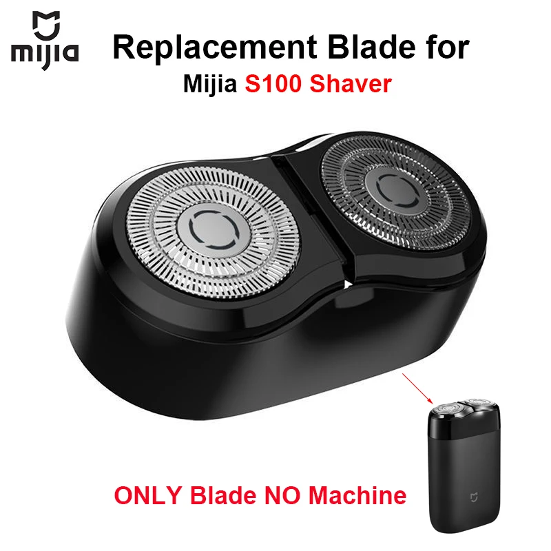 

Оригинальные сменные лезвия для электробритвы Mijia S100, S101, стальные лезвия для стрижки бороды, простая установка