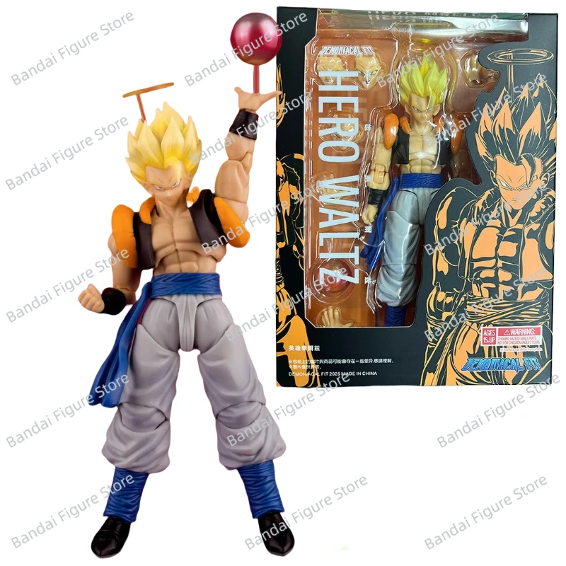 

New Demoniacal Fit Dragon Ball Z SHF Super Saiyan God Gogeta 3.0 Blue Gogeta Anime Action Figure Figurine Model Kids Gifts Toys