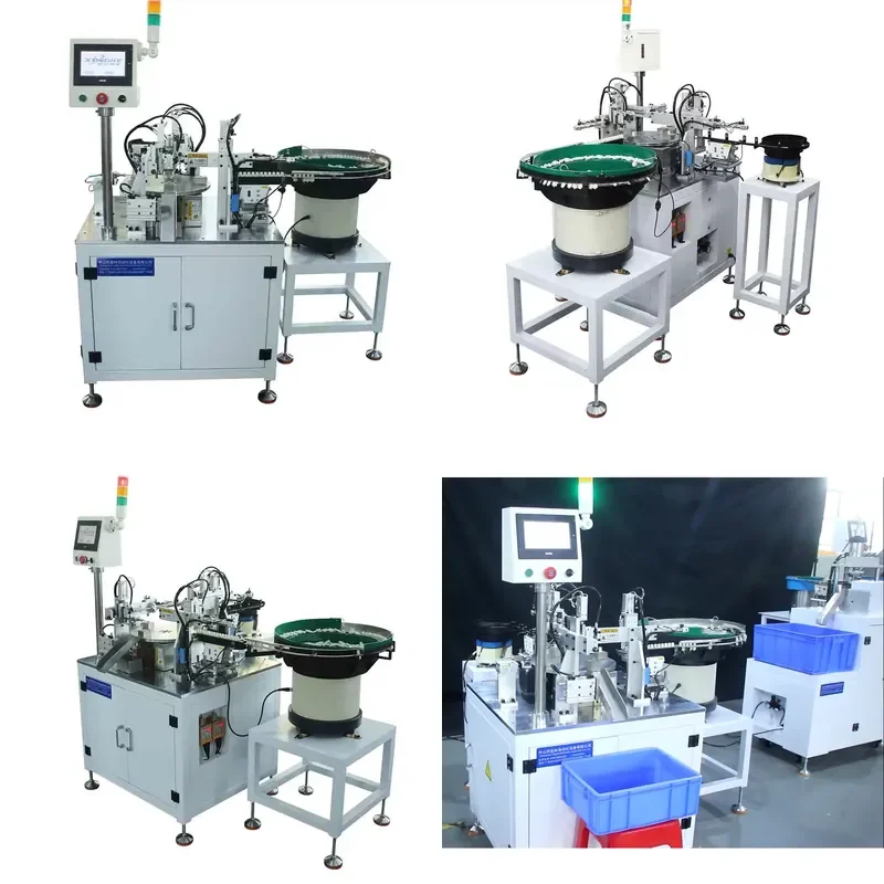 Automatic O Shape Ring Assembly Machine With Vibrating Bowl Feeding System For Industrial Production Line Efficient