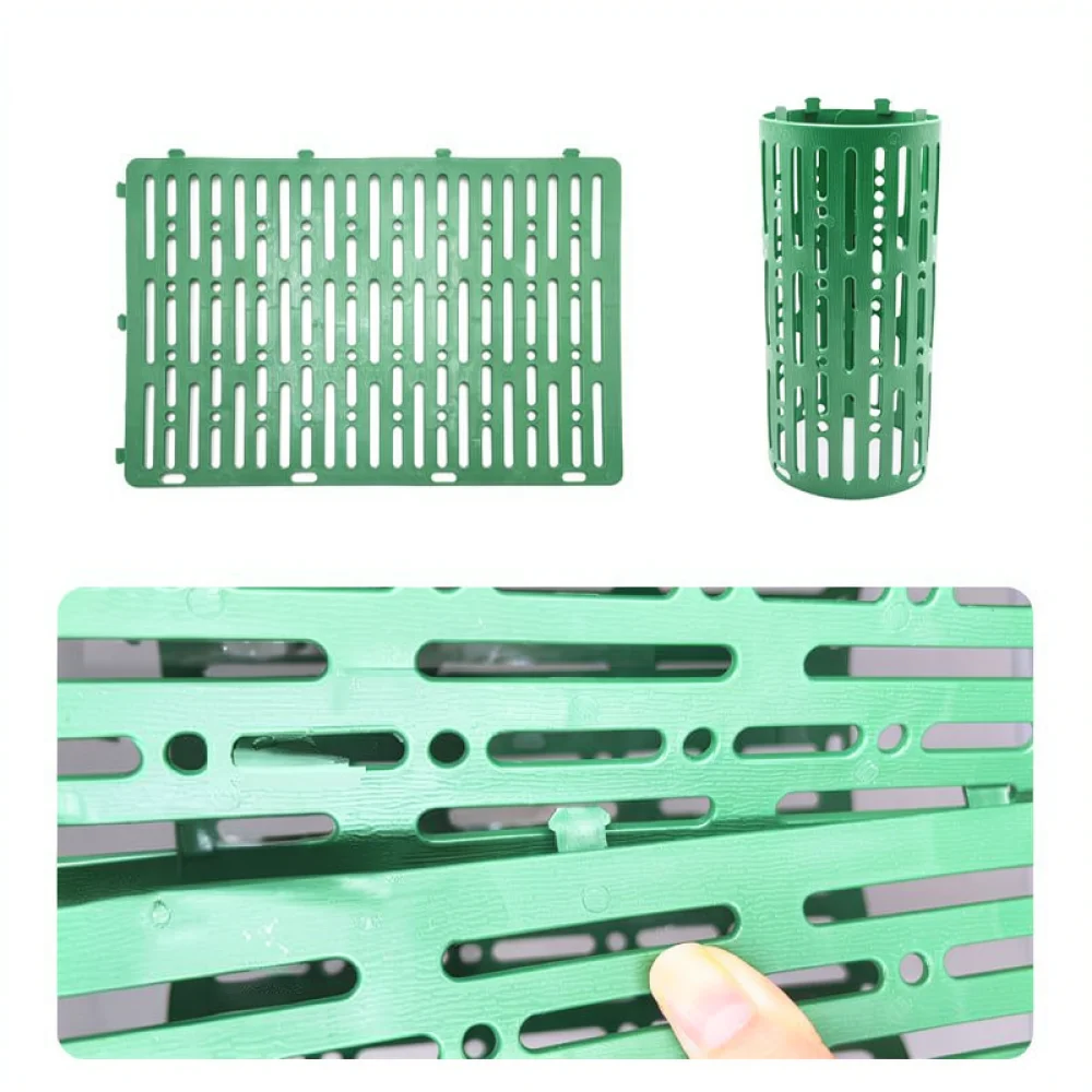 Adjustable Plastic Tree Trunk Guard Protector Plant Shield Wrap Garden Sapling Bark Protection Safety Barrier Tool