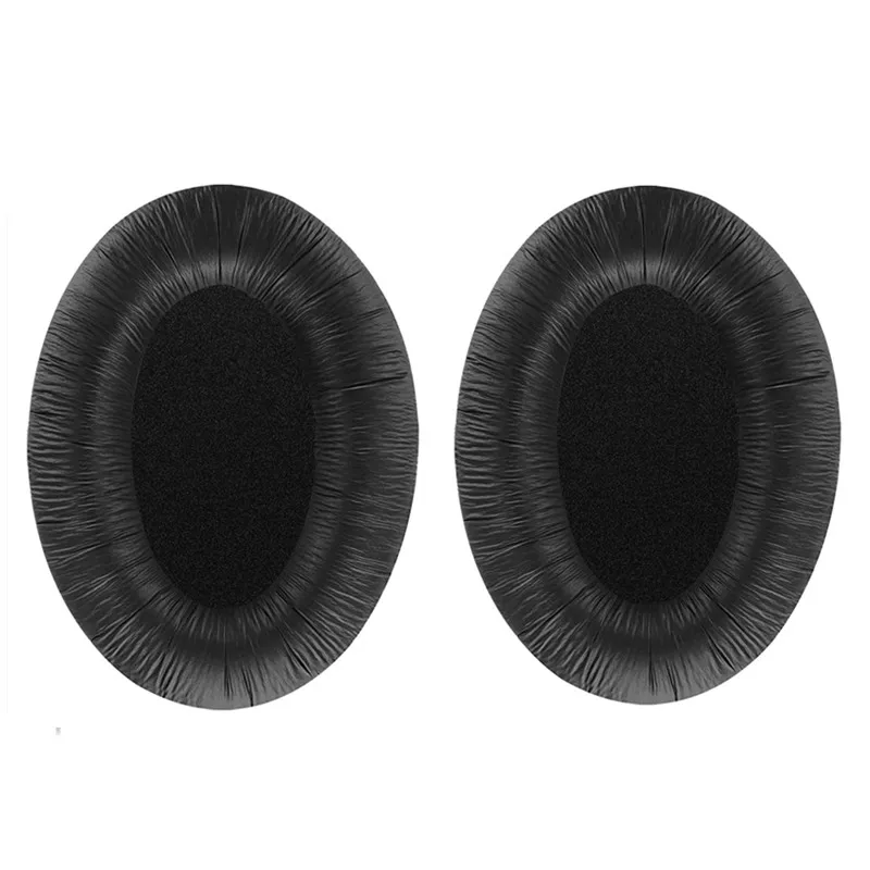 Almofadas de ouvido de couro macio para sennheiser pc350 pc350 se pxe350 hme95 hmec250 fone de ouvido almofadas espuma memória esponja manga