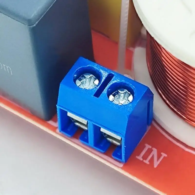 100W 2 Way Speaker Frequency Divider Crossover Car Sound Crossover Filter Frequency Distributor for Home Speaker 