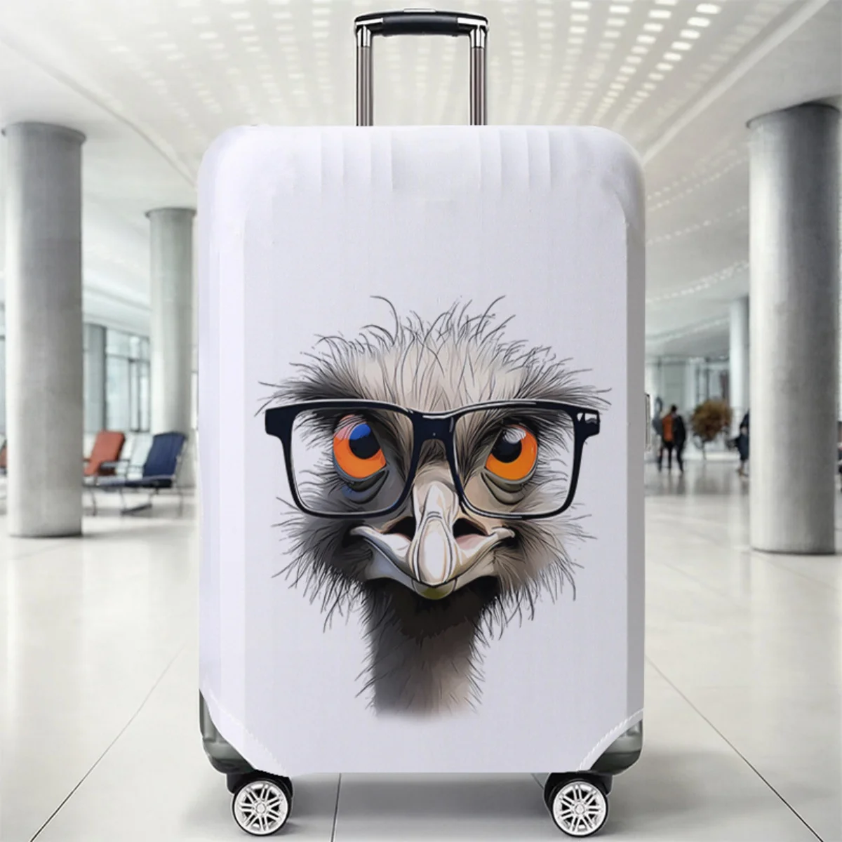 

Защитный чехол для багажа, эластичный, водонепроницаемый, пылезащитный, для чемодана 18-32 дюймов, дорожные аксессуары