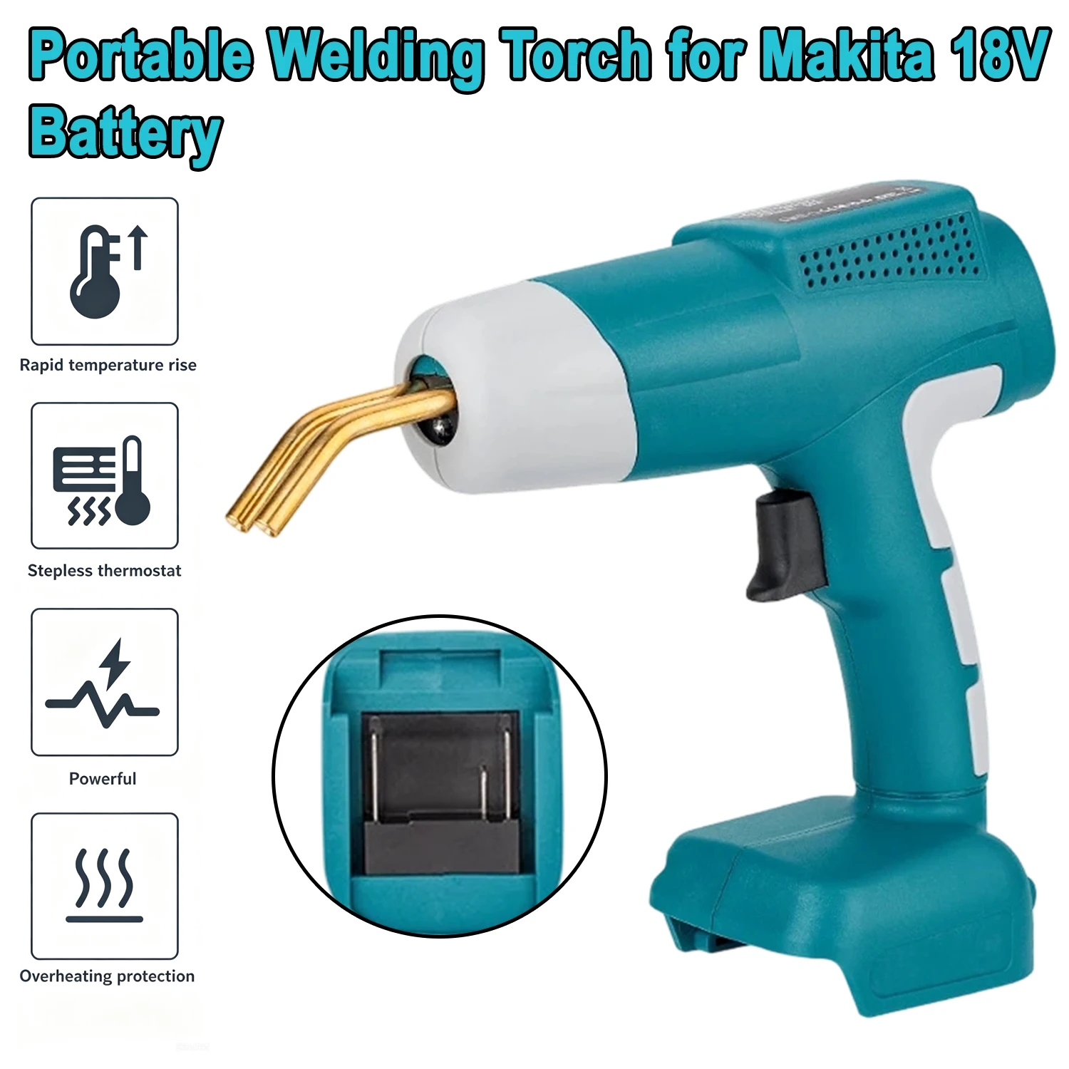 Cordless Hot Stapler Plastic Welding Power Tools for Makita/Dewalt/Milwuakee/Ryobi 18V Battery for Automotive Bumpers