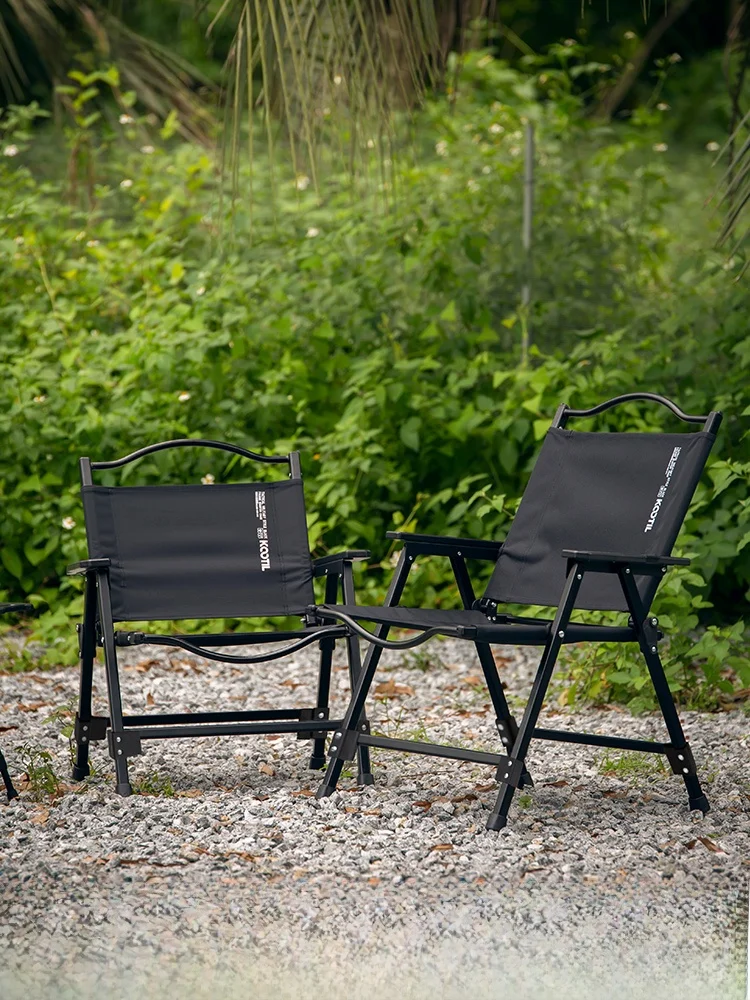

Detachable Outdoor Cam Chair Portable Wide And High Barest Table Leisure Freestanding Blaened Sle Picnic Furni...