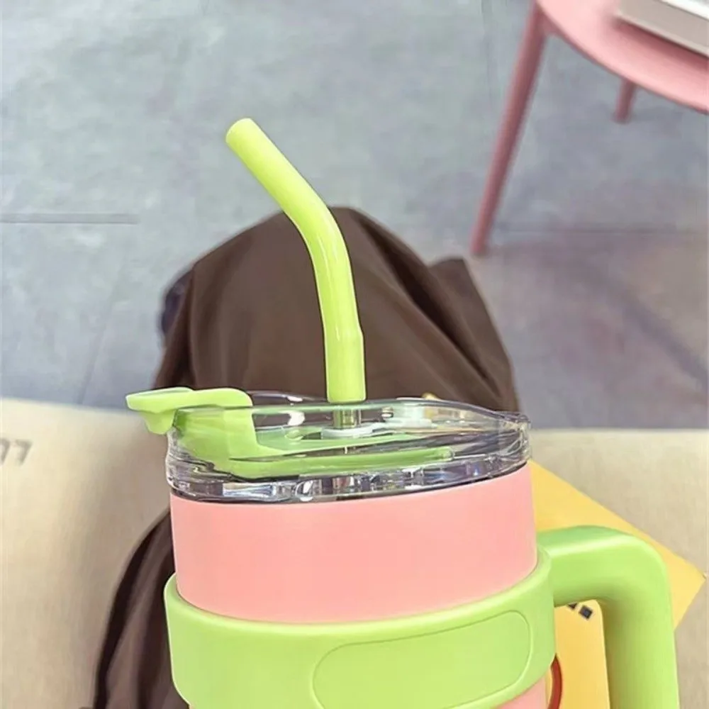 Modern 40oz Water Bottle Cover Transparent Replacement Cup Cap Splash Spill Proof Double Drink Lid Water Cup Accessories