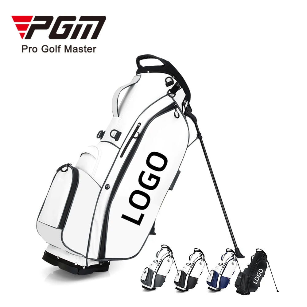 

PGM QB073 Fully Customizable Unisex Golf Stand Bag by Manufacturer Waterproof Golf Club Bag Microfiber Leather Golf Bags for Men