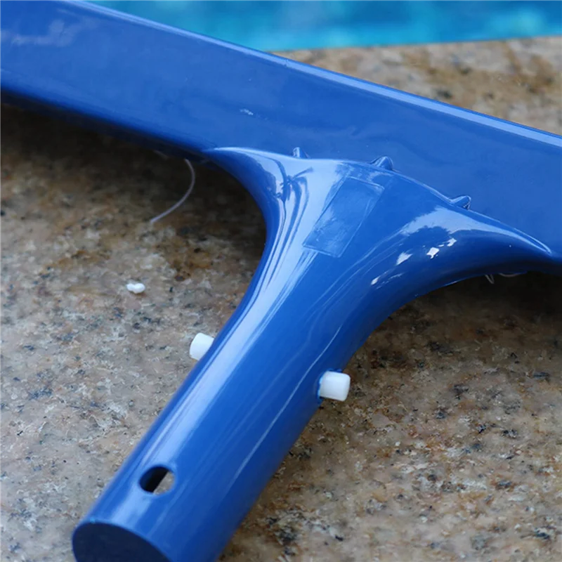 WCS-5Pcs 18 Inch Blue Swimming Pool Brush Handle Clean Brush Pool Wall Brush Swimming Cleaning Tools Cleaning Equipment