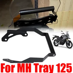Motorhispania MH 트레이 125 Tray125 오토바이 액세서리 휴대 전화 스탠드 홀더 지원 GPS 네비게이션 브래킷 장착