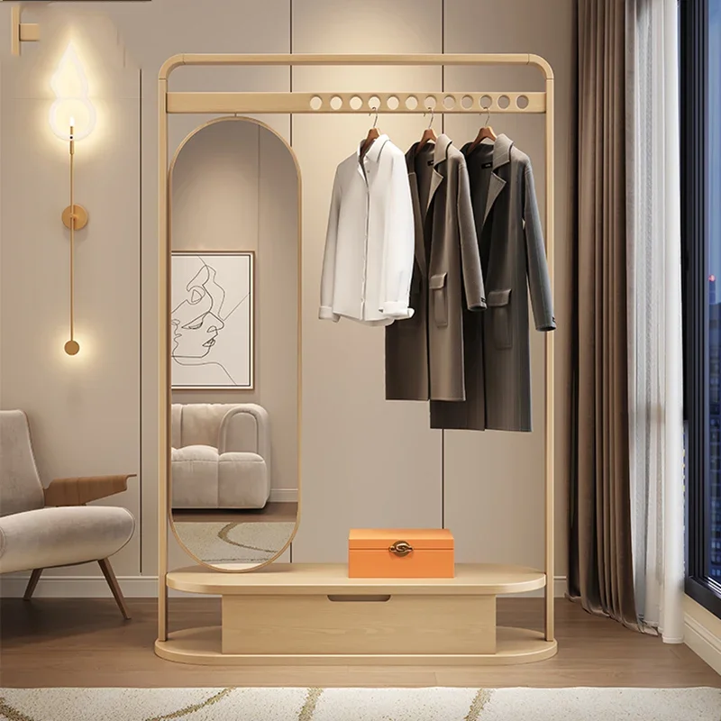 Garden Corner Clothes Hanger Aesthetic Balcony Single Jacket Hanger Floor Saving Colgador De Ropa Hallway Eccessories