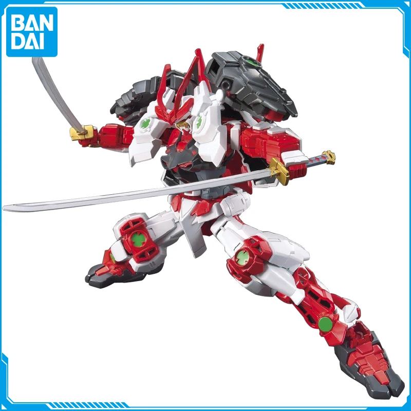 Bandai HG Gundam Assembled Model HGBF 07 1/144 Build Fighter Red Sengoku Heretic Animation Collection Ornament Toy Gift