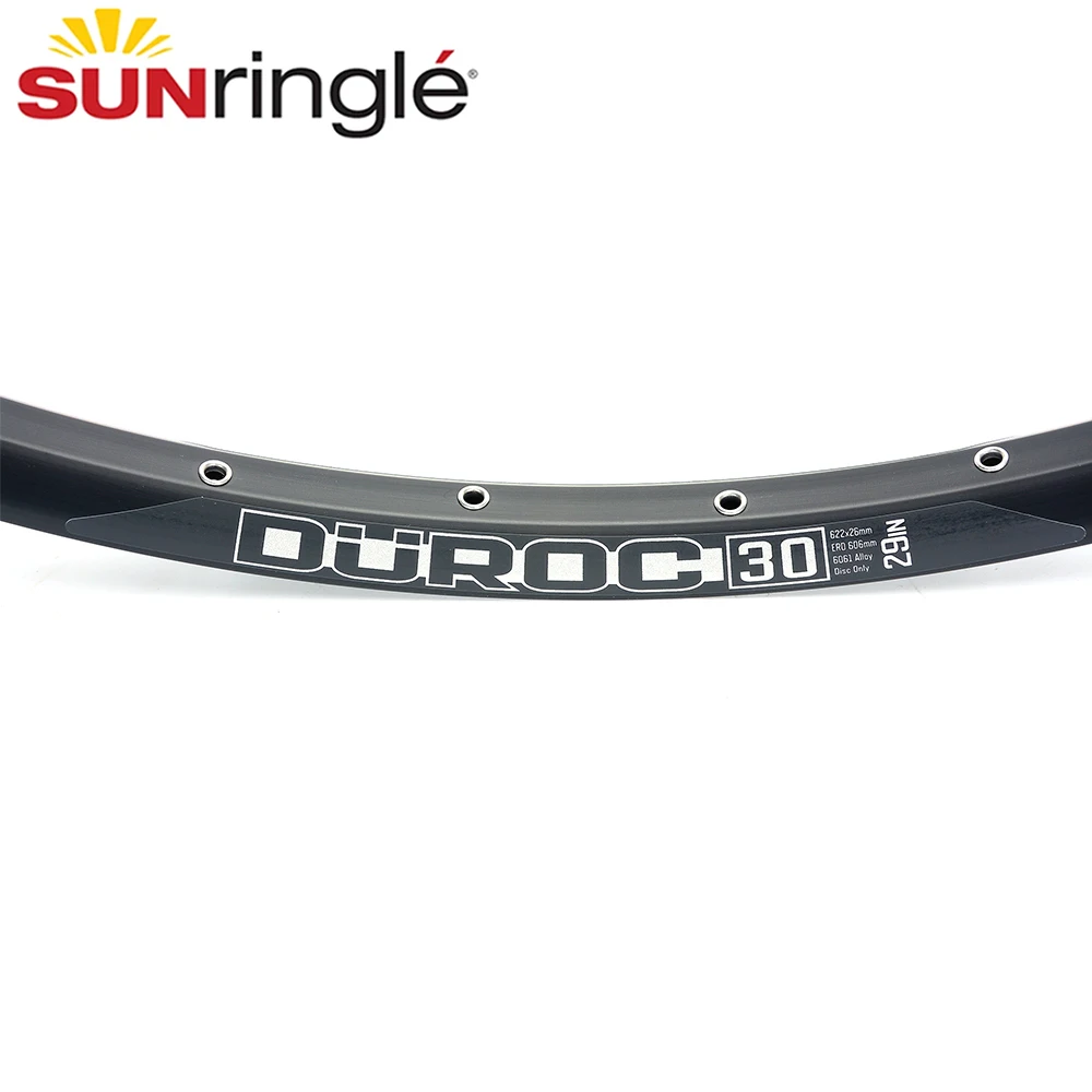 Mountain Rim Sunringle Durac 30 27.5/29 Inch Sleeved Edge 32H/28H Aluminum RimsTubeless Ready For XC TR Bike Spare Parts