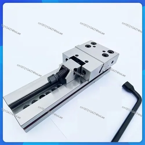 Étau plat manuel de haute précision GT125A / B, 6 pouces, pour rectifieuse CNC, fraiseuse