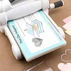 Thin Die Adapter for Die Cutting Machine PC Plastic 22.8x15.4cm Standard Adapter Pad Use With Platform&Cut Pad Create A Sandwich