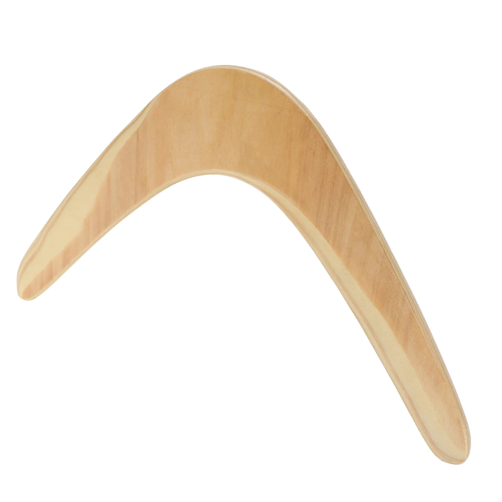 V-Shaped Sports Wooden Returning Flying For Kids Adults Hand Crafted Outdoor Plaything V-Design Sports Equipment Outdoor Flying