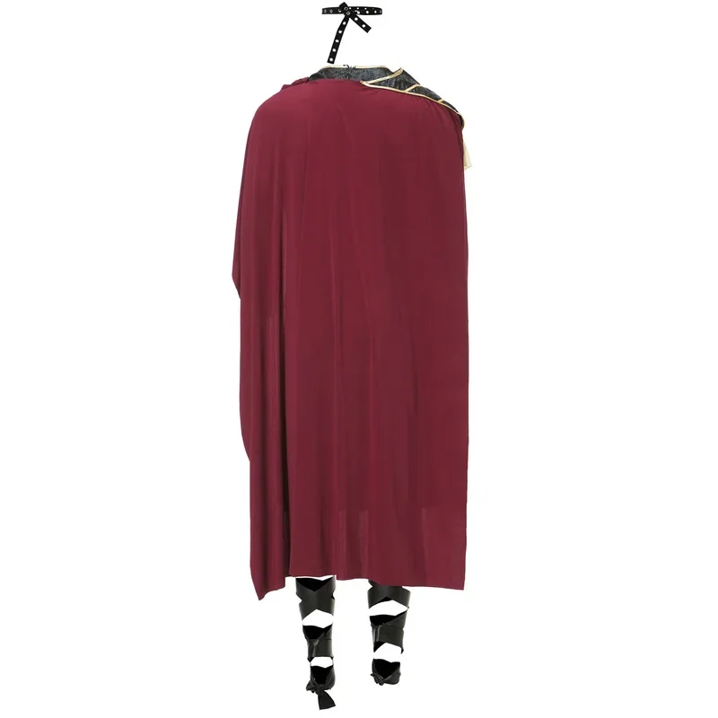 男性のための質素な戦士のコスプレ衣装,ハロウィーンパーティーのための中世の衣装,剣闘士のユニフォーム,大人のためのカーニバルの武士の衣装