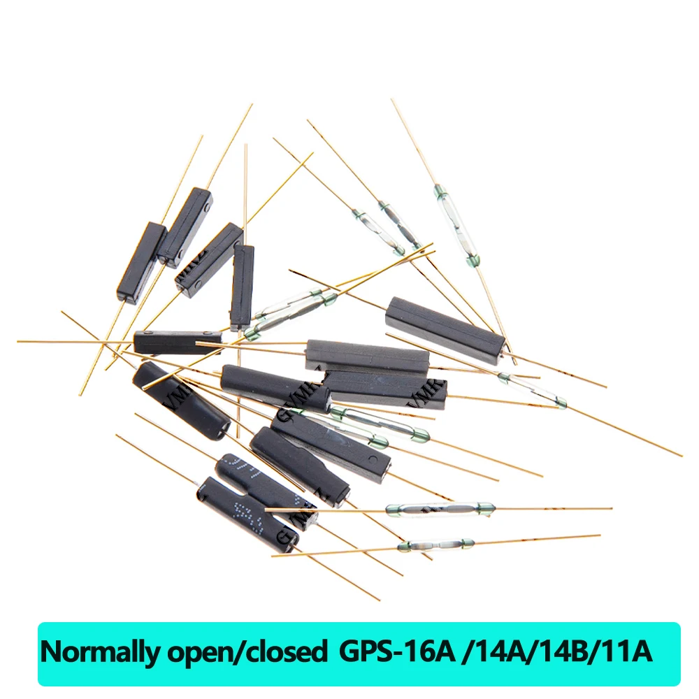 5PCS/10PCS GPS-16A GPS-14A Reed Switch MKA14103 MKA10110 GPS Series  Damage Magnetic SwitchNormally open/closed GPS-11A