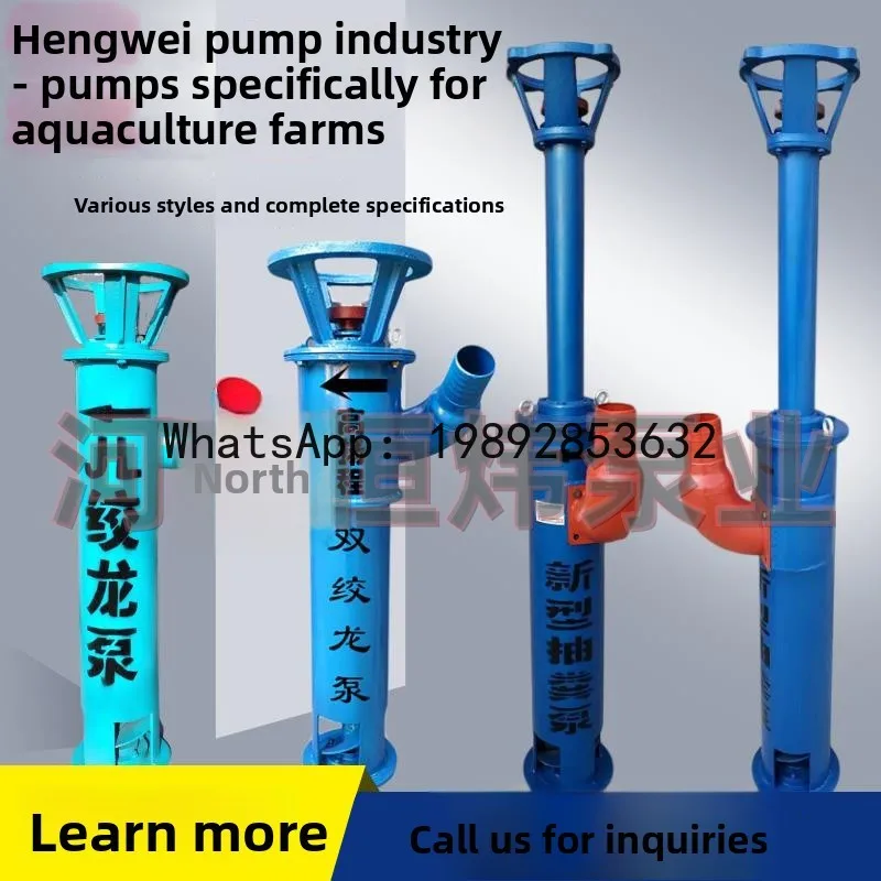 LYY Manure Pump for Chicken, Duck, Goose, Pig Manure Farm Special Auger Pump  Spiral Sewage Pump Auger Manure Suction Machine
