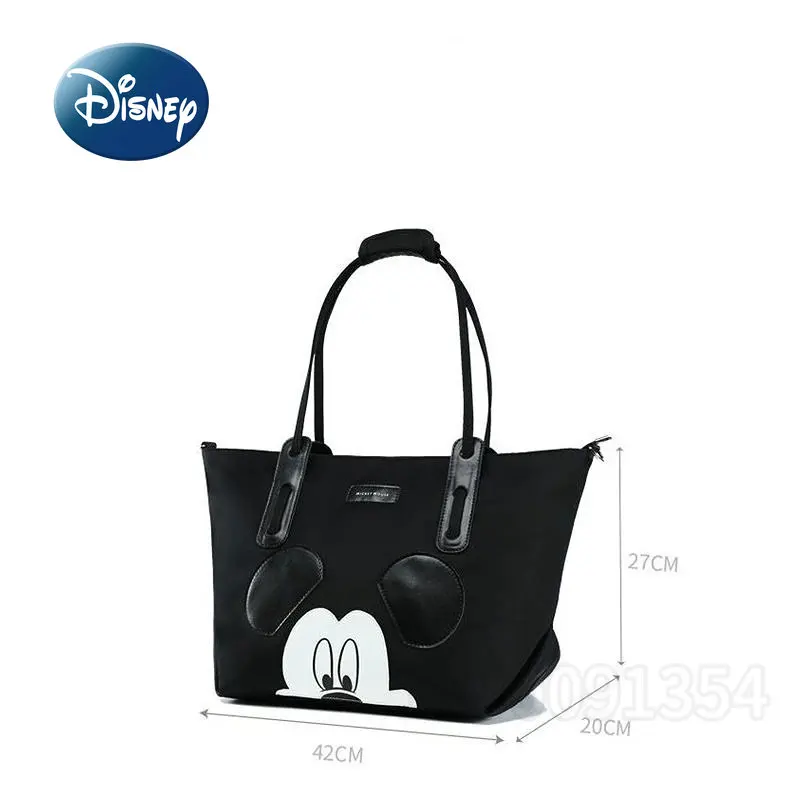 Disney-Mickey Saco De Fraldas Com Grande Capacidade, Bolsa De Bebê, Marca De Luxo, Alta Qualidade, Moda Dos Desenhos Animados, Original, Novo