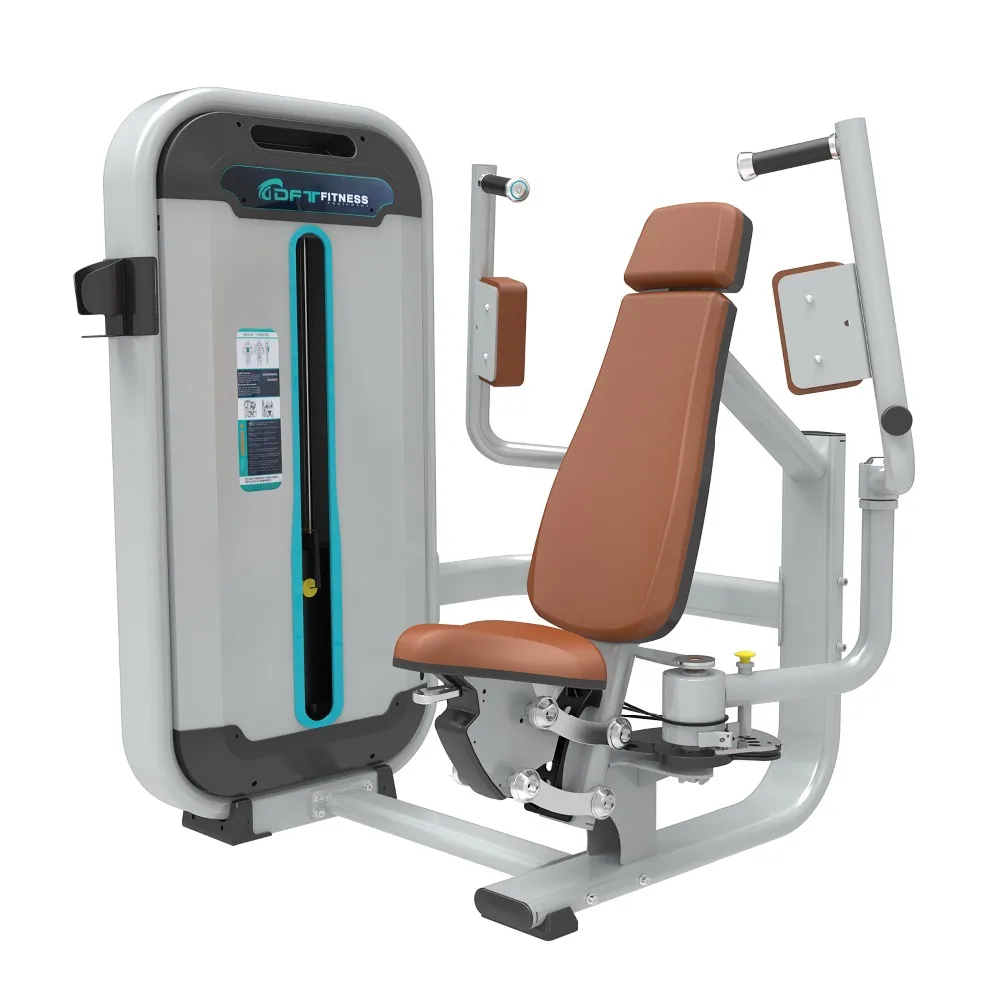Commercial Adjustable Pectoral Fly Machine DFT-815 With Safety Features Metal Construction
