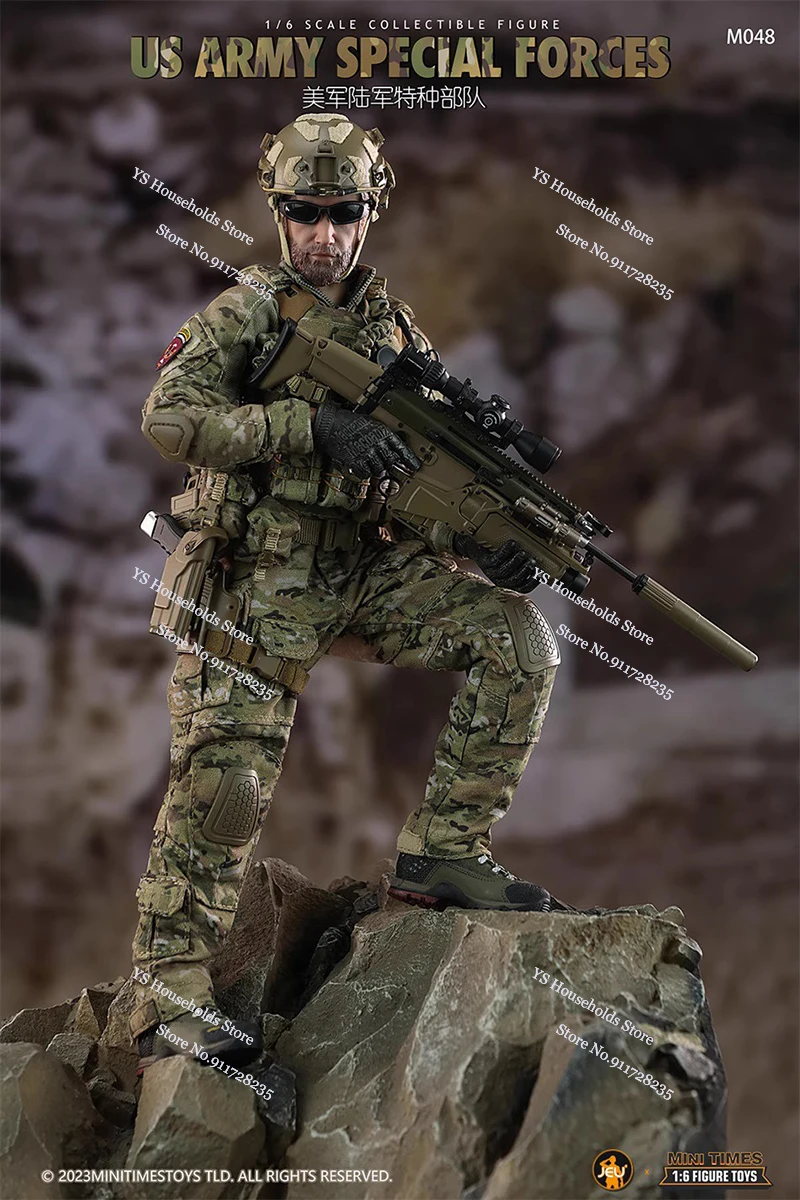 Minitimes brinquedos m048 m049 1/6 figura de ação das forças especiais do exército fãs militares dos eua colecionáveis 12 polegadas homem soldado modelo presentes