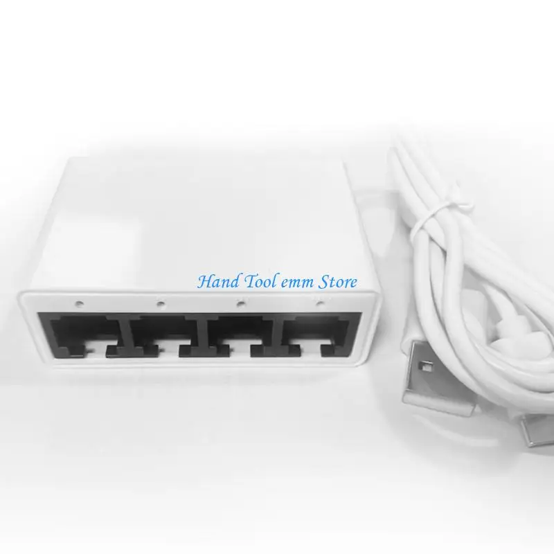 H37F Energy Efficient 4 Port Net Divider Dense Plan 10/100Mbps Speed