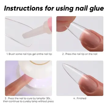 8 best sales Keo dán móng tay - №8