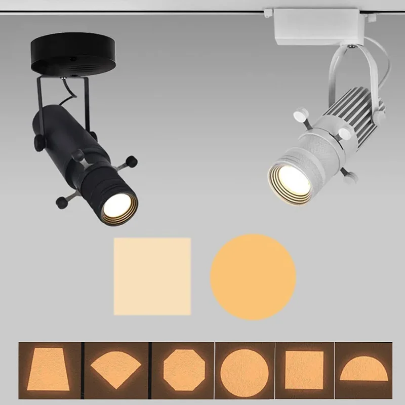 

Dimmable variable mode focus COB downlight LED ceiling light10W-40W110V220V tracking lighting bar shopping mall KTV museums