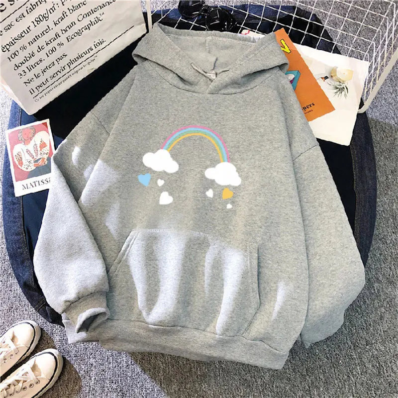 Pull à capuche pour femmes, sweat à capuche ample décontracté, automne et hiver, nouveau