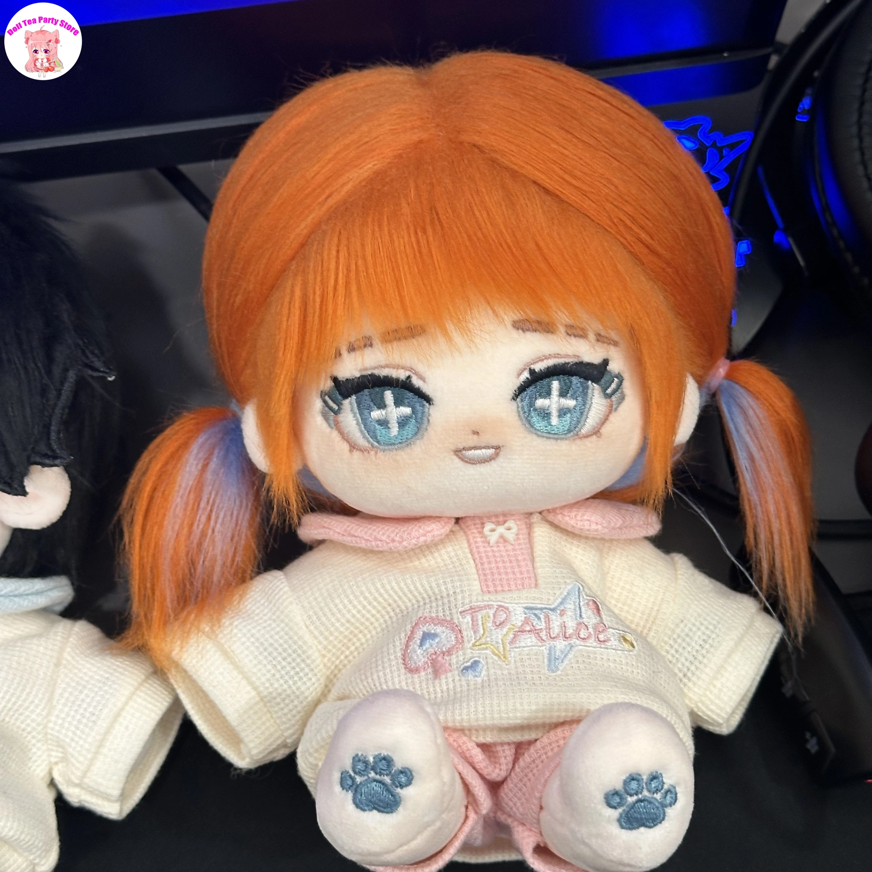 Lalka bawełniana Cheerleaderka Atrybut Gra Tożsamość Ⅴ Kreskówka Pluszowy Ciało Pluszak Zabawka 20cm Figurki Fanów Anime Cosplay Prezent Świąteczny