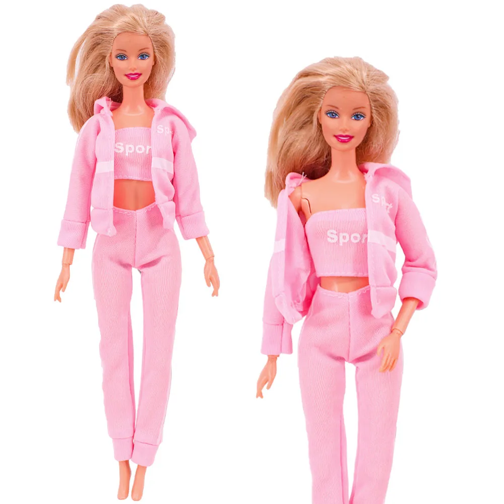 Für 27–30 cm große Puppenzubehör, kurzärmeliger Rock im sportlichen und lässigen Stil, Jeansjacke, Bekleidungsset, Kindergeschenk