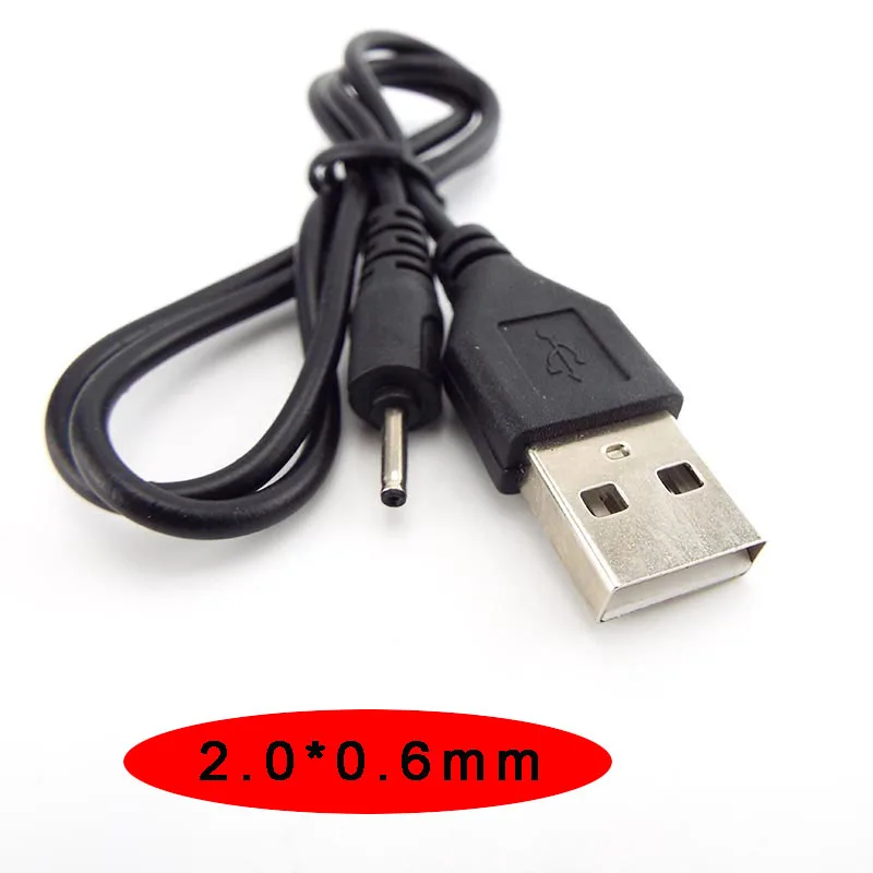 USB a DC 3,5*1,35mm 2,0*0,6mm 2,5*0,7mm 4,0*1,7mm 5,5*2,1mm 5,5*2,5mm conector de Cable de extensión de alimentación DC 5V