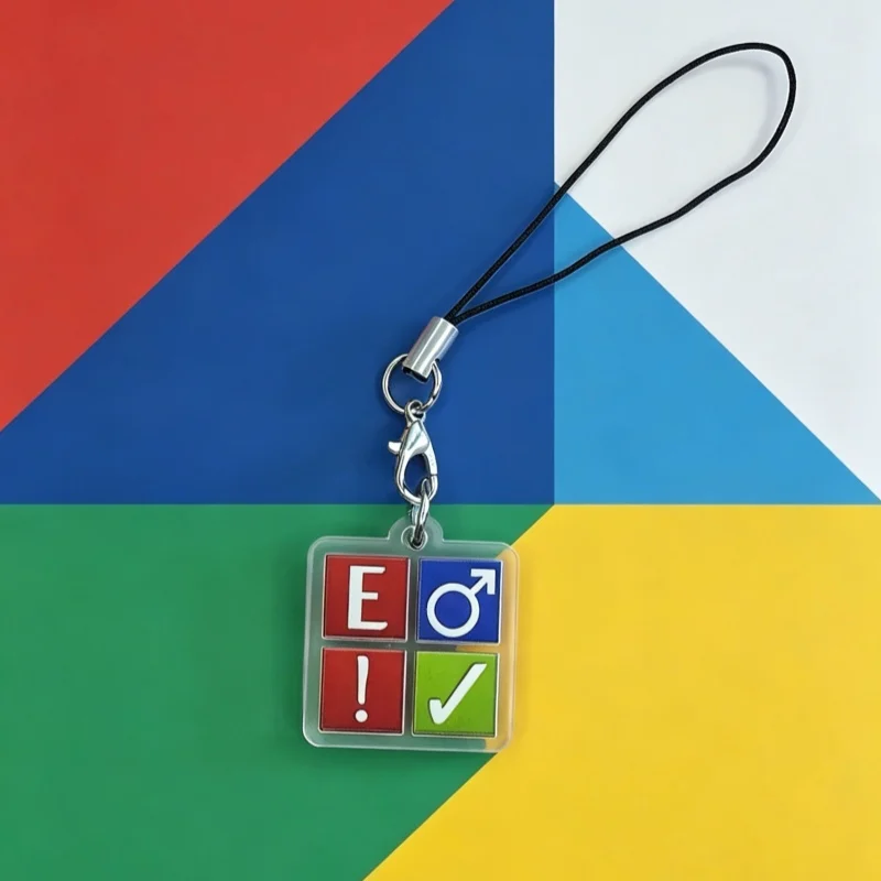 Ao3 Toxic Yaoi Colgante de acrílico para teléfono, llavero de anime BL, correa bonita para teléfono, regalo para fans