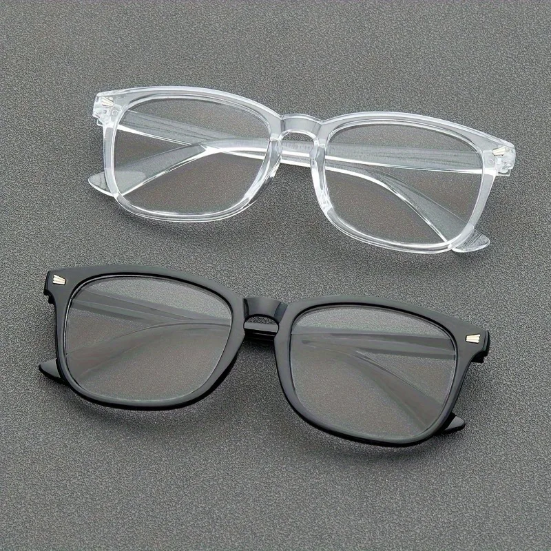 Modische Anti-Blaulicht-Brille mit quadratischem Rahmen für den täglichen Gebrauch