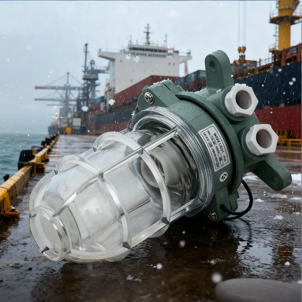 Lontu DS7-2ML Marine Synthetic Resin Ceiling Type Waterproof Lamp Pendant Led Working Light for Ships