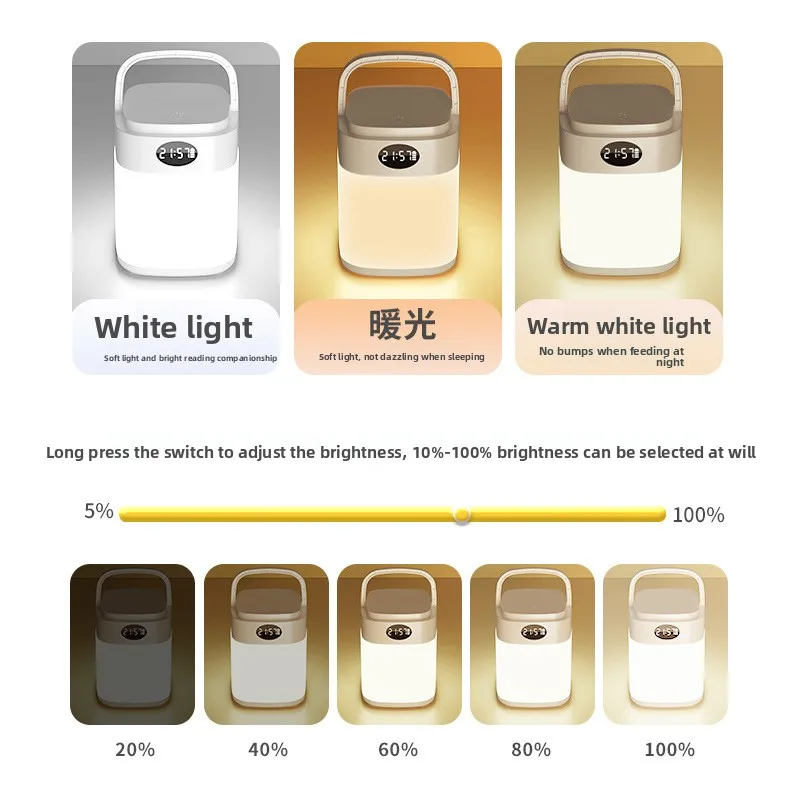 luz-noturna-led-com-controle-remoto-lampada-de-cabeceira-recarregavel-luz-de-mesa-regulavel-que-cuida-dos-olhos-ideal-para-alimentacao-de-bebes-e-ambiente-de-quarto