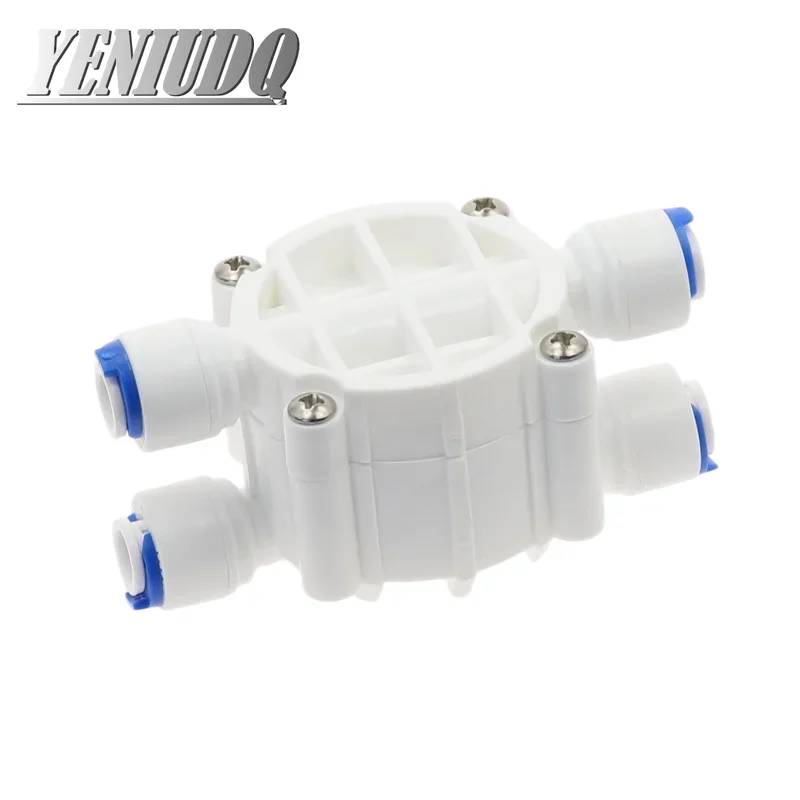 

Быстрое соединение шланга 1/4 дюйма, автоматическое отключение, 4-ходовой клапан, быстроразъемное соединение, аквариумный RO фильтр для воды, система обратного осмоса