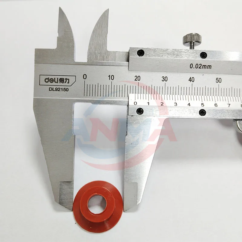 

50 шт. 19x7x5 мм 42.016.072/A красная резиновая присоска Heidelberg GTO офсетная печатная машина 42.016.072