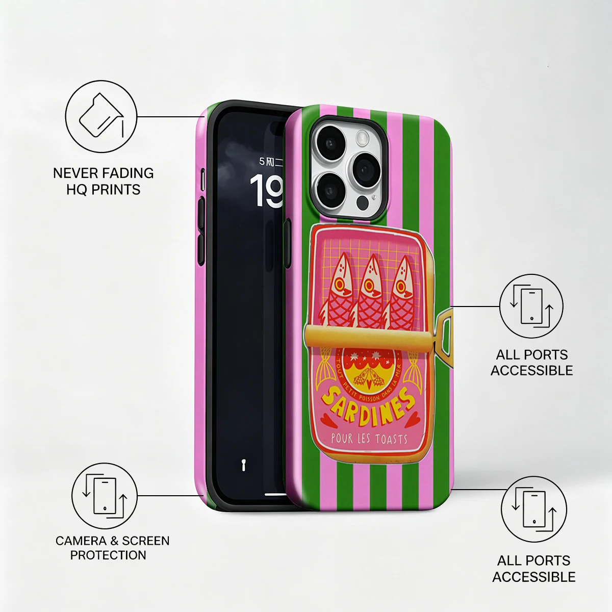 핑크 정어리 케이스 아이폰18 17 필수템 폰케이스 아 - Phone Cases You Can Customize 리뷰 및 가격