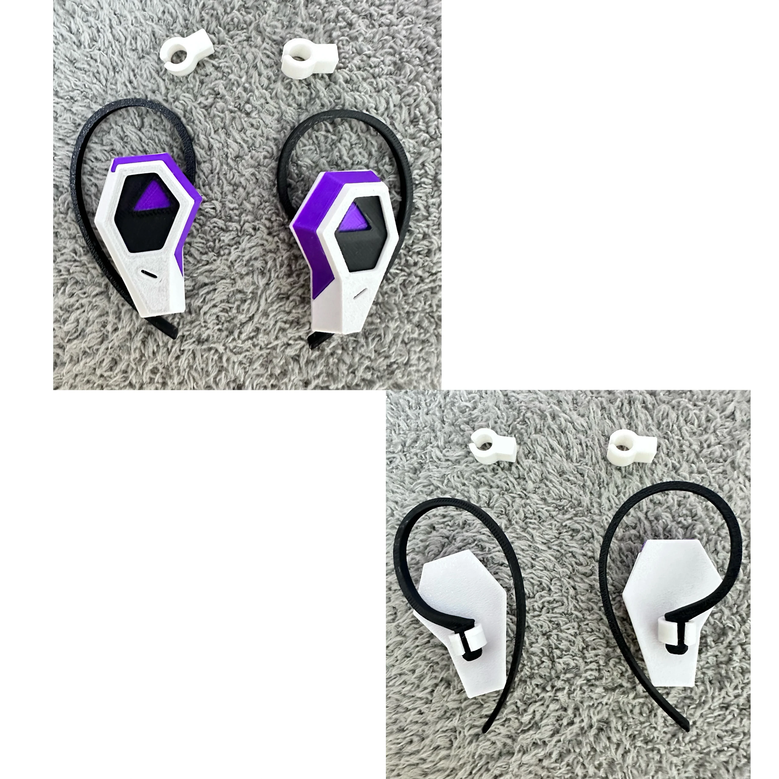 Sombrero y guantes de Cosplay Iso, accesorios para auriculares de Anime VALORANT, accesorios para fiesta de Carnaval y Halloween para hombre